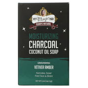 My Magic Mud, Charcoal, Coconut Oil Soap, Grounding Vetiver Amber, 5 oz (141.7 g)