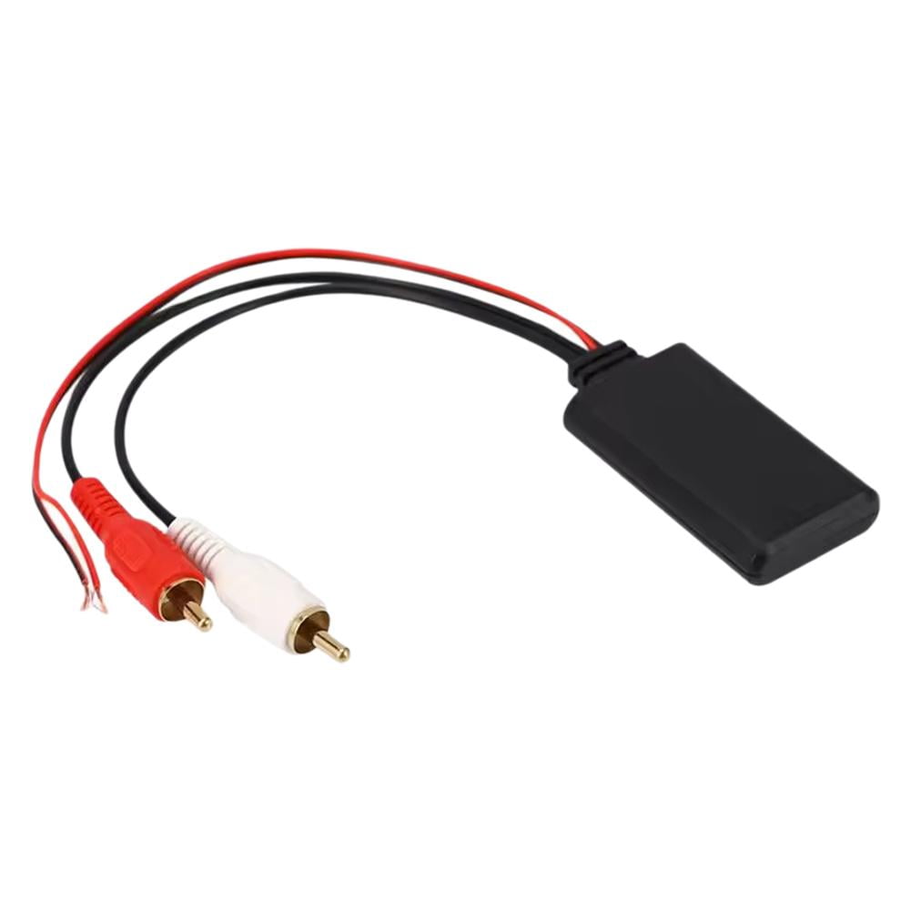 Universal Wireless Bluetooth 5.0 Audio Music Adapter Module for Car Stereo Systems with RCA Input, 5-12V Power