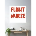 thumbnail image 2 of Flight Nurse Poster Wall Art, Modern Wall Decor, 8x12 UNFRAMED, 2 of 3