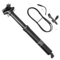thumbnail image 2 of Riwcyla 30.9mm/31.6mm Mountain Bike Seatpost with Adjustable Height MTB Cable Controlled Hydraulic Seatpost Remote Internal Inner Cable Routing Seat Post, 2 of 6