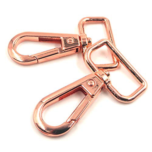 10 Oval Ring Lobster Clasp Claw Swivel for Strap Push Hooks Snap Clips Buckle 2"