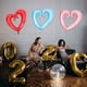 thumbnail image 3 of 6 globos de helio grandes en forma de corazón de 43 pulgadas, globos de aluminio, globos de aluminio para ceremonia de compromiso de boda, día de San Valentín, color aleatorio, 3 of 6