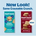 thumbnail image 3 of Partake Classic Graham Crackers, Vegan & Gluten-Free, Shelf-Stable, Crunchy, Baked, 6.75 oz, 3 of 16
