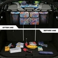 thumbnail image 4 of KUIFORTI Trunk Organizer for Suv, Car, Mandala Flower Car Backseat Organizers (37.01"*11.8"), Large Capacity Hanging Car Storage Organizer with Lids, Fashion Car Organizer for SUV/MPV/Truck, 4 of 6