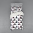 thumbnail image 1 of Ambesonne Grunge Bedding Set 3 Pcs, Egyptian Modern Pyramid, Twin, Multicolor, 1 of 3
