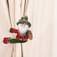 Christmas Mantel Decorations Polyester Curtains Sxypayxs Christmas