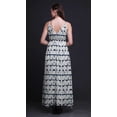 thumbnail image 5 of Bimba Shibori Ladies Printed Resort Maxi DrawstringÂ&nbsp;DressÂ&nbsp;Spaghetti Strap Beach Wear-X-Small, 5 of 5