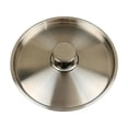 thumbnail image 1 of Tapa de repuesto para olla, tapa de sartén de acero inoxidable, tapa de sartén de metal, tapa universal para olla 28 centímetros, 1 of 9