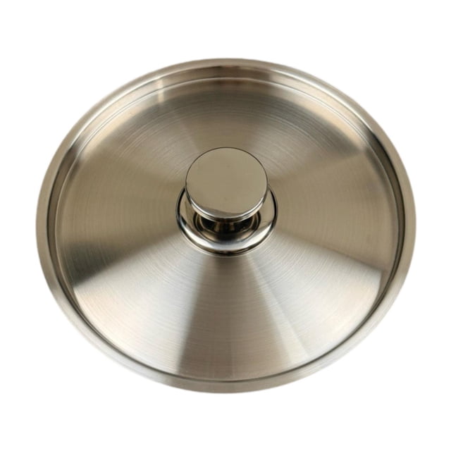 Tapa de repuesto para olla, tapa de sartén de acero inoxidable, tapa de sartén de metal, tapa universal para olla 28 centímetros