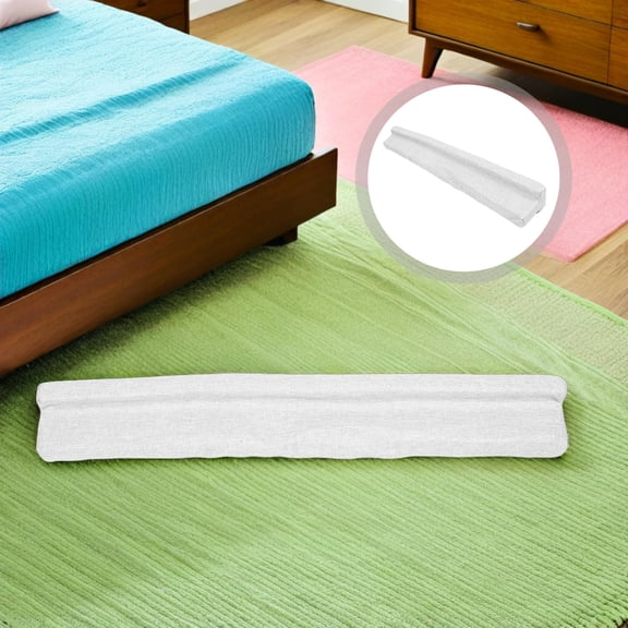 BESTYASH Grey Soft Sponge Headboard Gap Filler Mattress for Home Bed Comfort and Support
