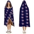 thumbnail image 3 of Independence Day Pattern Wearable Blanket Women Men Hooded Blanket Adult Plush Poncho Lightweight Soft, 3 of 6