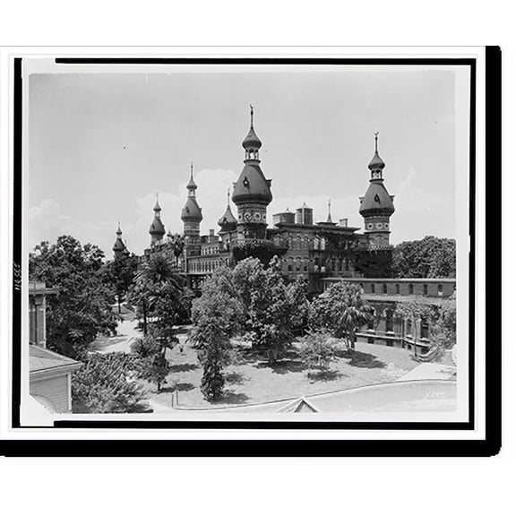 Historic Print, [The Tampa Bay Hotel, now the University of Tampa, Tampa, Florida], 18" x 24"