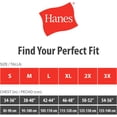 thumbnail image 6 of Hanes Mens' White Crew Neck T-Shirt, 6 + 1 Bonus Pack, 6 of 8