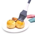 thumbnail image 6 of Cheer.US Basting Pastry Brush Spread Oil Butter Sauce Marinades Spatula Set - Non-Stick Silicone Spatula Kitchen Utensils for Cooking, Baking, and Mixing - Food Grade, Bakeware Set of 3, 6 of 7
