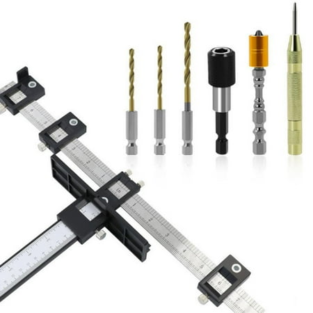 

Ankishi Punch Locator Tool Set Hardware Jig with Other Tools for Cabinet