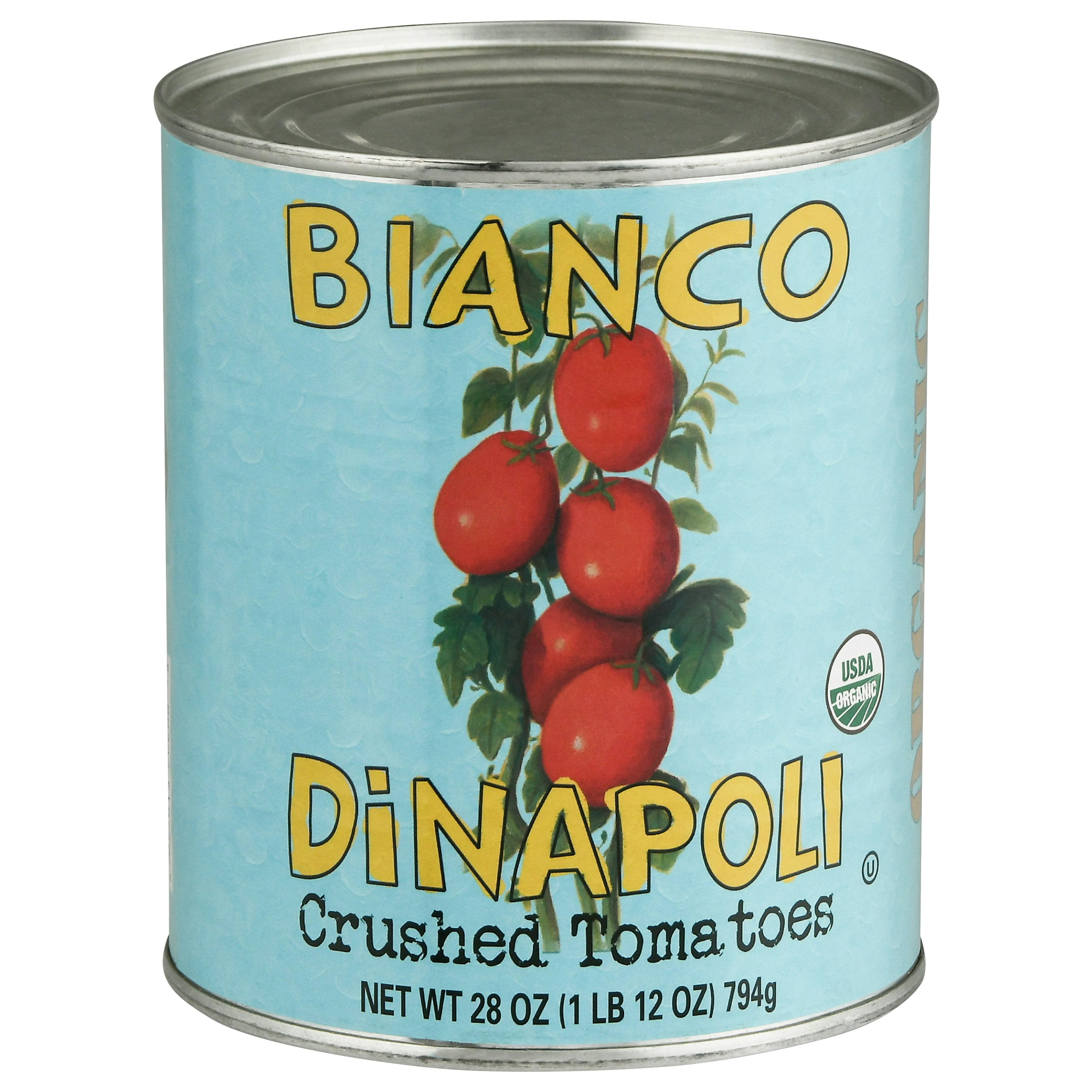 Bianco Di Napoli Organic Crushed Tomatoes Puree 28 oz (Pack Of 6)