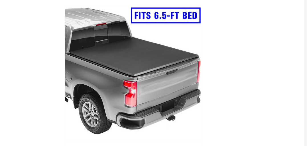 Roll Up Truck Bed Tonneau Cover Soft Tri Fold Tonneau Cover For 2002 2018 Dodge Ram 1500 2003 2018 Dodge Ram 2500 3500 6 5 Bed Walmart Com Walmart Com