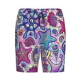 thumbnail image 4 of Easygdp Cute Nautical Men's Short Pajama Pants, Sleep Shorts, Household Pants, Casual Pants with Pockets - 4X-Large, 4 of 9