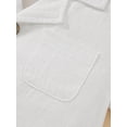 thumbnail image 6 of Hotiary 1-5T Toddler Baby Boys 2 Pieces Cotton Linen Set Short Sleeve Button Down Shirt and Shorts Set Summer Outfits, 6 of 8