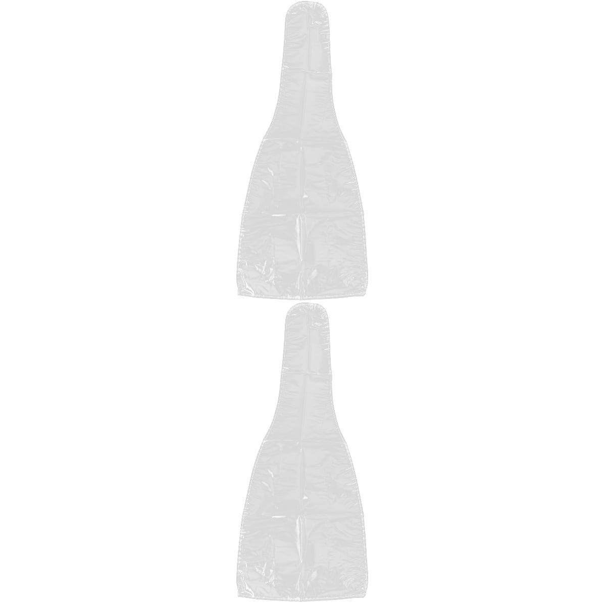 Raindrops 2pcs Guitar Protective Cover PVC Protective Cover for Guitar Bass Folk Guitar Cover