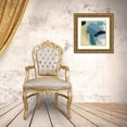 thumbnail image 3 of PI Studio 12x12 Gold Ornate Wood Framed with Double Matting Museum Art Print Titled - Blue Tissue Paper I, 3 of 4