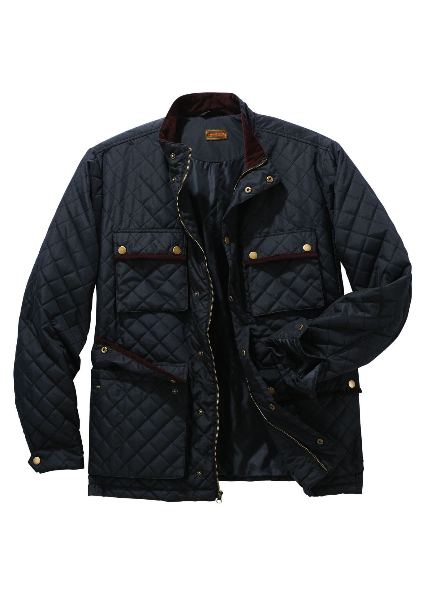 big and tall quilted jacket
