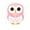 Pink, variant on Hxoliqit 55 Minutes Kitchen Timer Alarm Mechanical Owl Shaped Timer Clock Counting Tools(Orange) Kitchen Timer Egg Timer