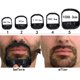 thumbnail image 4 of Set de 5 Tamaños de Plantilla para Afeitar Perilla I Herramienta para Recortar Barba I Guía para Afeitar Perilla I Reducir Tiempo Ormromra CPB-US-DYP1705-2, 4 of 5