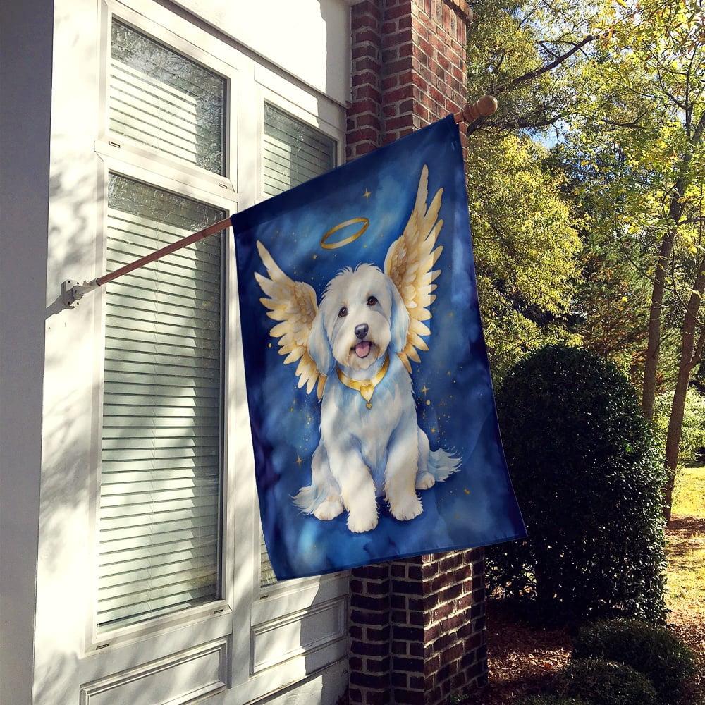 Coton de Tulear My Angel House Flag 28 in x 40 in