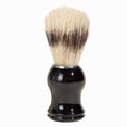 thumbnail image 2 of Cepillo de barba para hombres, mango de madera, cepillos de maquillaje de lana de nailon, cómodos para peluquería Ndcxsfigh Cuidado Belleza, 2 of 2