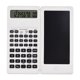 thumbnail image 1 of Calculadora Científica, tableta plegable portátil, almohadilla de dibujo Digital con bolígrafo Stylus, tablero de escritura, botón de borrado, pantalla de 12 dígitos Fivean unisex, 1 of 2