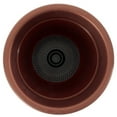 thumbnail image 4 of HC Companies Sierra 16 Inch Round Flower Garden Planter Pot, Rustic Redstone, 4 of 10
