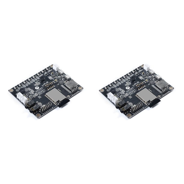 2X ESP32 Serial To WiFi Aduio-Kit Placa de Desarrollo de Audio PortáTil Multifuncional MóDulo WiFi+Bluetooth