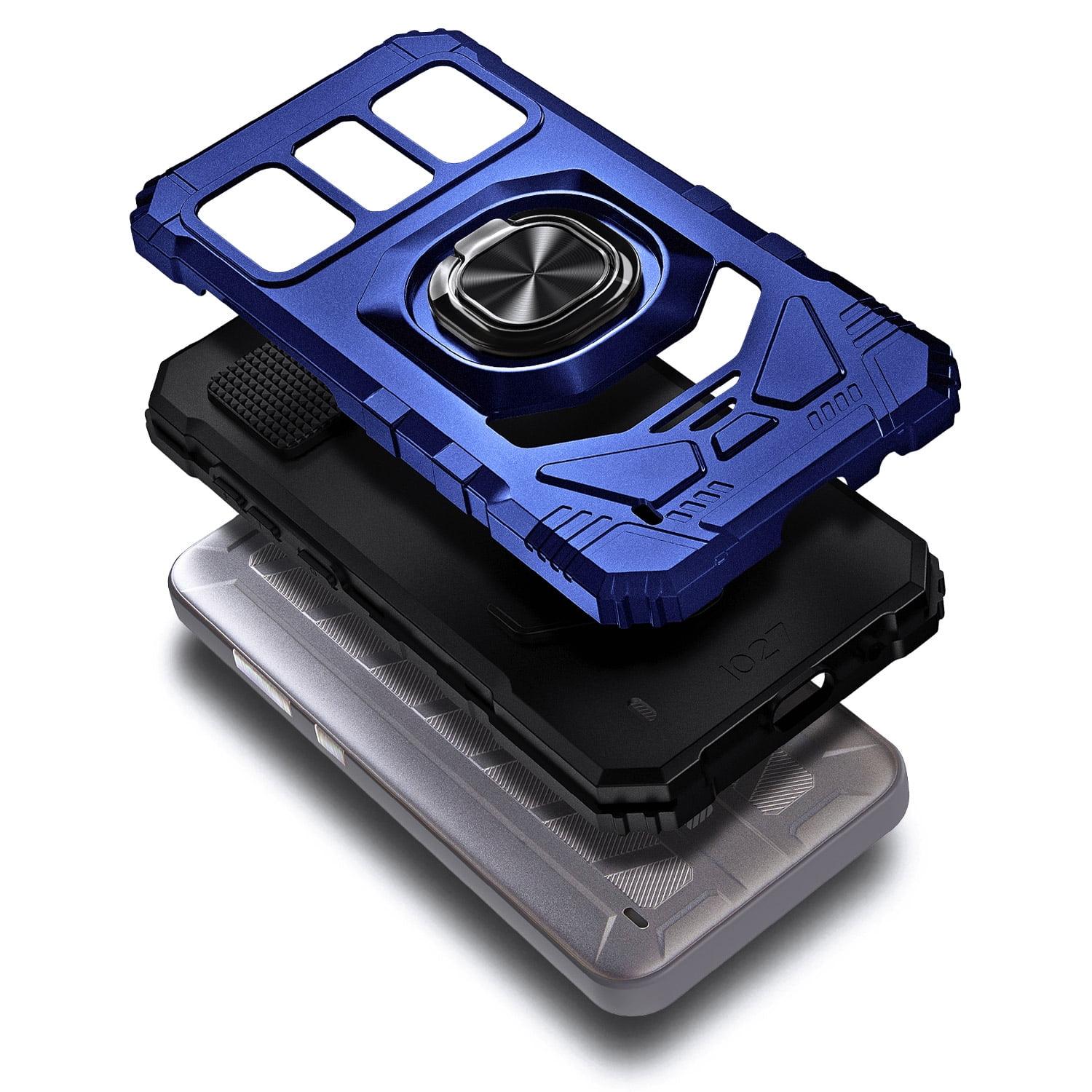  Chooee 4D Silicone Protective Cover case for Garmin Edge 530  with Screen Protector Blue : Electronics