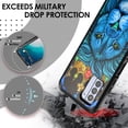 thumbnail image 2 of DALUX MetKase Hybrid Slim Phone Case WITH SCREEN PROTECTOR Compatible with Nokia G310 5G (2023) - Blue Royal Lion, 2 of 3