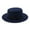 Navy, variant on Alitao Party Hats Sun Hats Womens Wide Brim Wool Felt Flat Top Fedora Hat Party Church Trilby Hats Cap Wide Brim Hats Beach Hats Navy One Size
