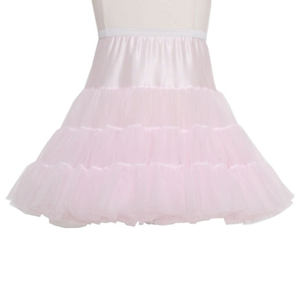 ICM - Pink Tea Length Bouffant Petticoat Baby Toddler Little Girls 7-14 ...