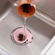 thumbnail image 2 of Drenaje De Piso Caracol antibloqueo cocina baño fregadero colador filtro drenaje cubierta (rosa Likrtyny Libre de BPA, 2 of 8
