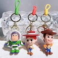 thumbnail image 2 of Disney-llaveros de Toy Story, colección de llaveros de Anime, Buzz Lightyear, Woody Lotso, bolsa de muñecas, accesorio de coche, regalos de cumpleaños y Navidad, 2 of 5