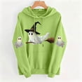 thumbnail image 5 of DIOAZUD Halloween Sweatshirts for Women Plus Size Ghost Graphic Pullover Hoodies Fall Going Out Long Sleeve Shirt Tops Halloween Costumes, 5 of 5