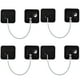 thumbnail image 1 of Cerradura de frigorífico con llave para frigoríficos, cerraduras de armarios, cajones, lavavajillas, sanitarios y armarios de seguridad infantil, 1 of 5