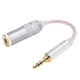 thumbnail image 3 of Cable de audio, cable de aurictor de Sonido Claro Cable Ligero Portátil Portable Multipropose Enchip y Reproducir para Hifiman ZX300A para Interfaz de Fuente de Audio de 3.5 mm, 3 of 7