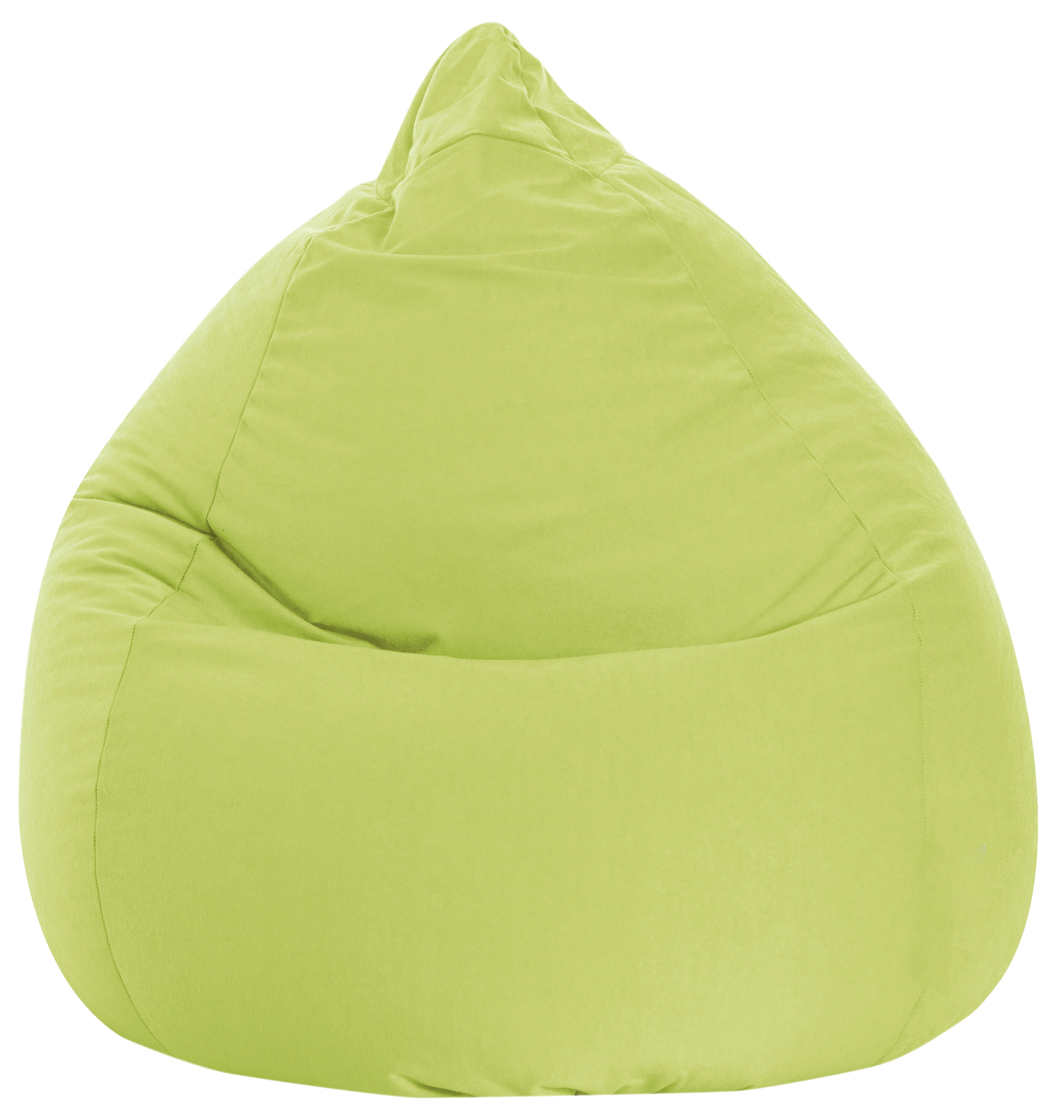 Gouchee Home Easy Lime Green Bean Bag Chair – Soft Polyester Microfiber Fabric with Polystyrene Bead Filling, Suitable for Adults and Teens, Lightweight & Portable Seating for Dorm or Living Room