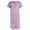 Pink, variant on CTM  Paisley Short Sleeve Duster Sleep Gown (Women's Plus)