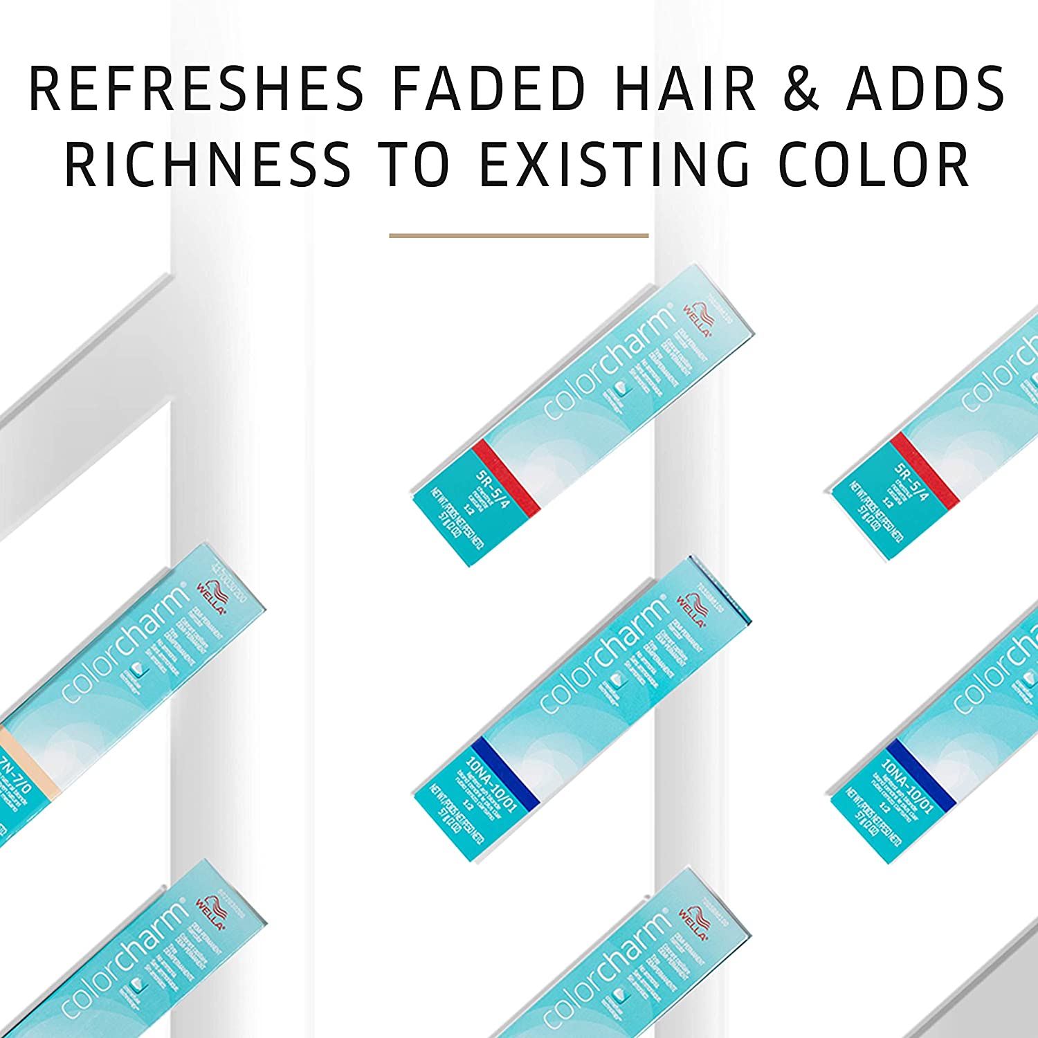 Wella COLOR CHARM, HAIR COLOR Demi-Permanent Haircolor - Color : #10/01 (10NA) LTST ASH BLO - image 5 of 8