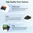 thumbnail image 4 of TN420 TN450 Toner Cartridge Compatible for Brother TN450 TN420 TN-450 TN-420 Toner Cartridge for MFC-7360N MFC-7860DW HL-2230 Printer (4 Black), 4 of 6