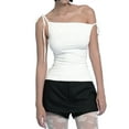 thumbnail image 1 of Solid Color Suspender Tied Slim Top for Women, 1 of 7