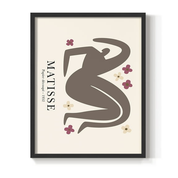 Matisse CCXLIV in Solid Wood 8 x 10 Framed Print