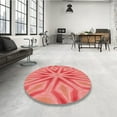 thumbnail image 3 of Ahgly Company Indoor Rectangle Patterned Ruby Red Area Rugs, 8' x 10', 3 of 6