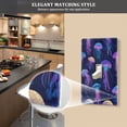 thumbnail image 5 of Yayeee Toggle Light Switch Wall Plate 1-Gang 4.5"x2.7" Home Decorative Outlet Cover, Dark Blue Jellyfish Pattern, 5 of 7